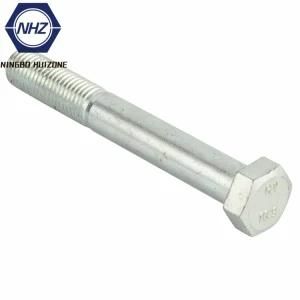 High Strength DIN933 DIN931 Hex Bolt ISO4014 ISO4017 Class 10.9