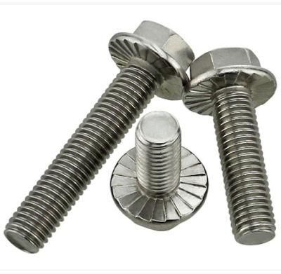 Cheap Customized/OEM Hex Flange Bolt/Screw with Collar Zp 8.8