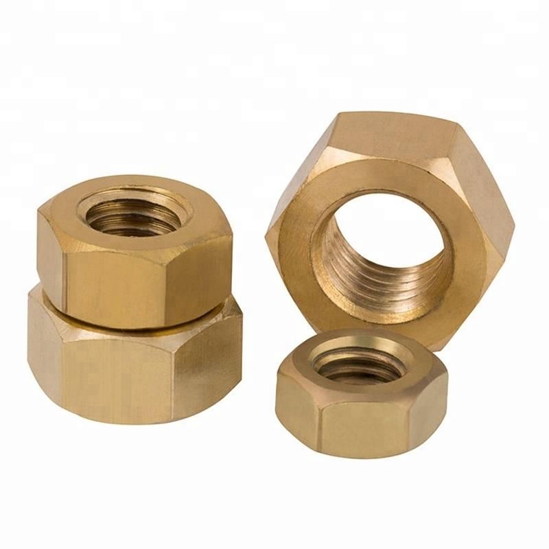 M3 M22 M24 Brass Hex Nut DIN934