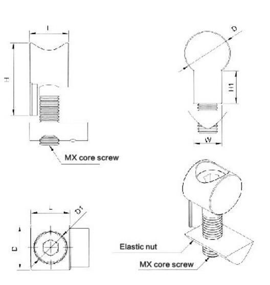 Butt Joint Strong Steel Material Assemble Profiles