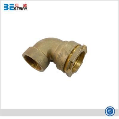 Compression Fitting Elbow 90deg 22mm