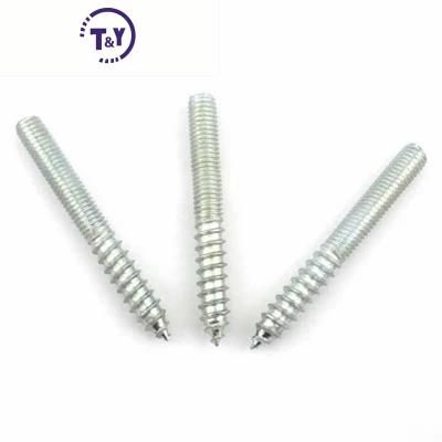M4 M6 Steel Metric Self Tapping Wood Screw Hanger Bolt