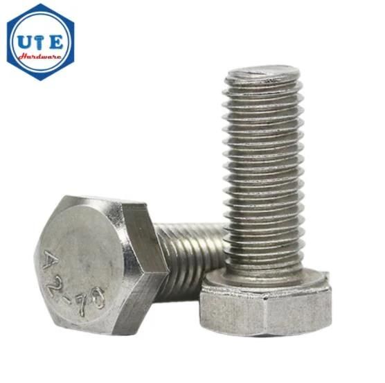 Stainless Steel Machine Screw /Brass/Hex Bolt and Nut and Flat Washer/Machine Screw with Cross Recess /Slotted Drives Machine Screw /Self Tapping Screw