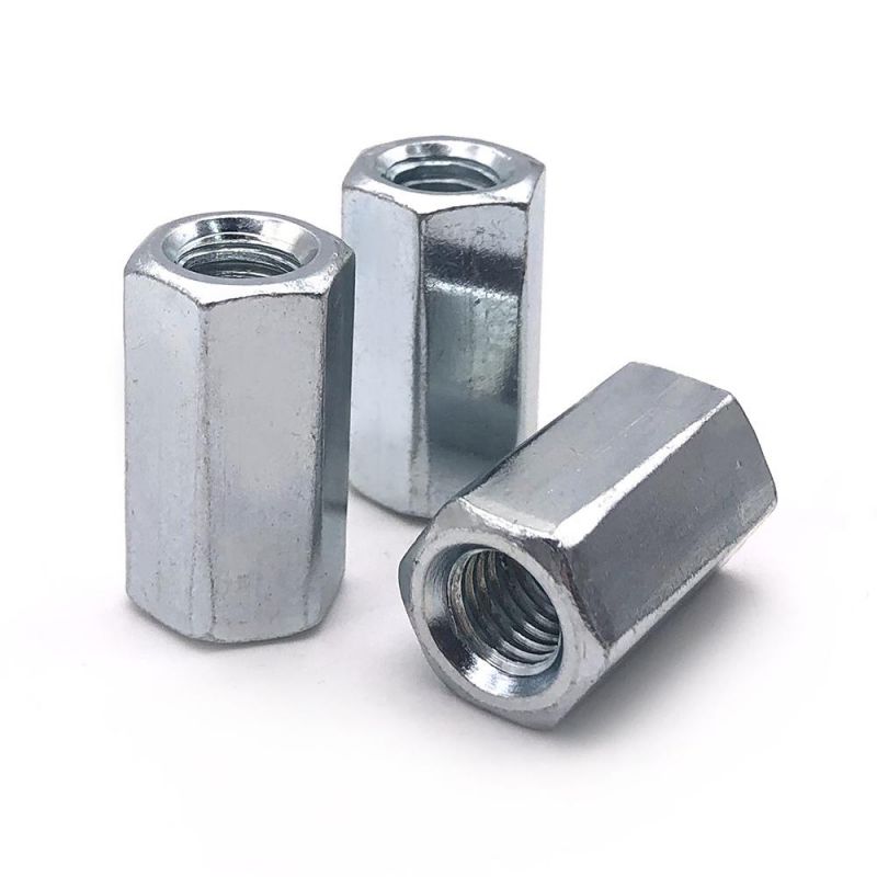 China Factory Wholesale Price DIN6334 Coupling Nut Hex Long Nut Connecting Nut