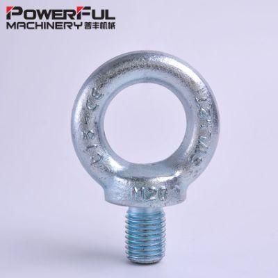 Electric Galvanized DIN580 Drop Forged Machine Eye Bolt