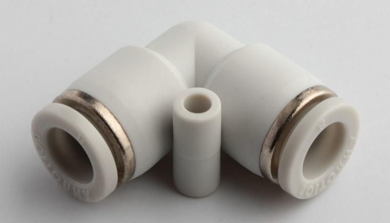 Xhnotion Pneumatic Push to Connector Grey Color Union Elbow Push in Fitting