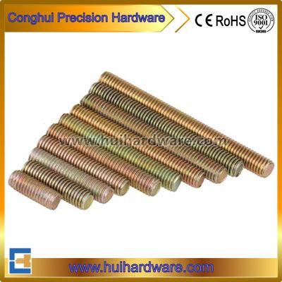 High Quality ASTM A193 B7 Threaded Rods with Yellow Zinc Plated