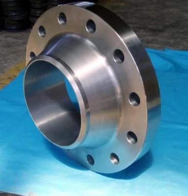 China ANSI B16.5 Carbon Steel High Pressure Class300 DN100 Forged Steel 12&prime; Flat Welding Flange