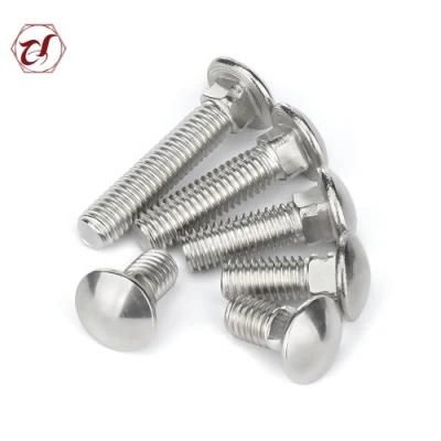 DIN603 Carriage Bolt SS304 Mushroom Head Machine Bolt