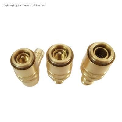 Hasco Mould Brass Female Insert Coupling with Valve