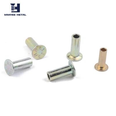 Hardware Copper Milling End Colored Rivet