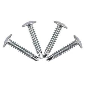 China Screw Manufacture Hot Sale Cross Truss Head Screw Round Head Self-Drilling Steel Screw for Decoration
