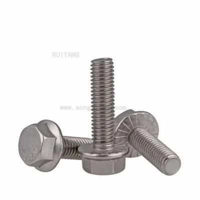 Stainless Steel Hex Flange Head Titanium Bolts