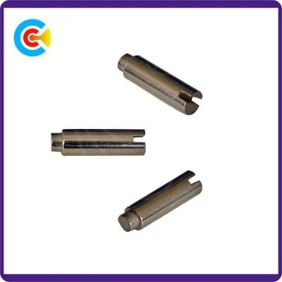 Stamping Parts Fixed Word Slotted Step Screw for Fitness Equipment