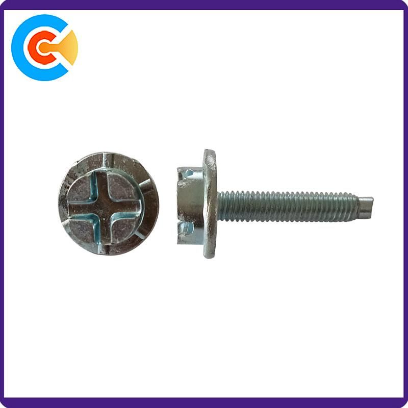 Painted Hot DIP Screw Cross Screw Flat Head Machine Screws
