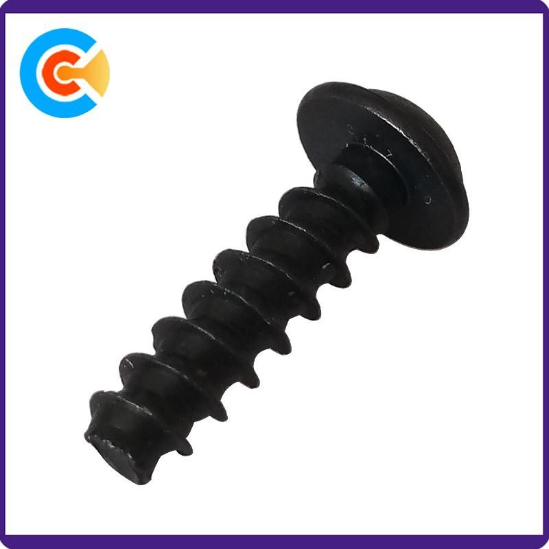 Plating Black Zinc M6 Self Tapping Screw with Washer
