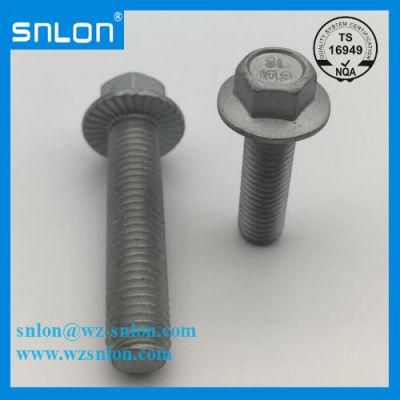 Dacromet High Strength High Tensile Alloy Steel Hex Flange Bolt