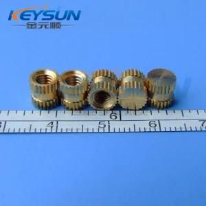 Fasteners Insert Nuts, Plastic Enchase Nuts, Fasteners, Brass Knurling Nuts, Copper Insert Nuts M4X6X6