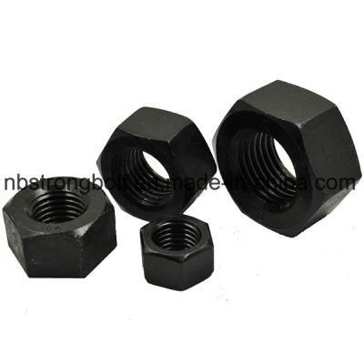 Nut, Hex Nut with Black
