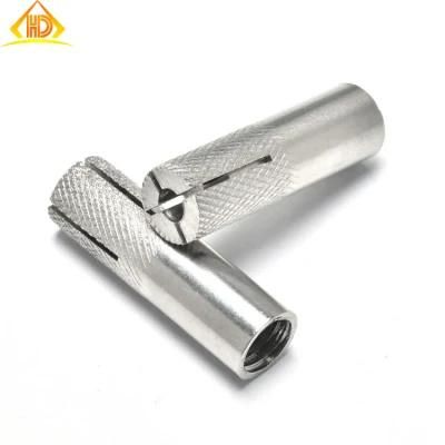 M6 M8 M10 M18 M20 Ground Wall Concrete Nylon Plug Hammer Drive Nail Rivet Furniture SUS304 Brass Steel Nickel Plated Drop in Anchors