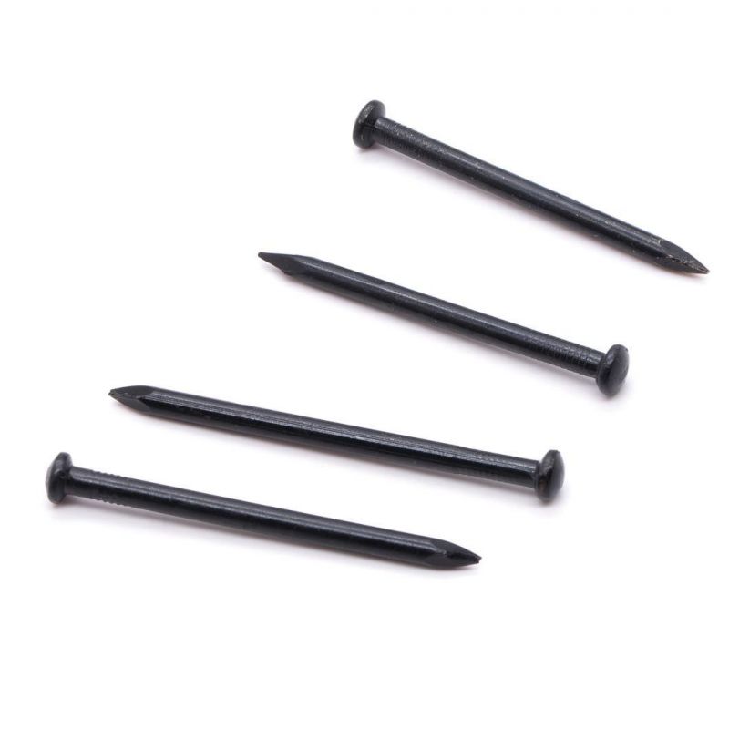 Factory Price Black Zinc Coated Concrete Steel Nails Black Concrete Nails