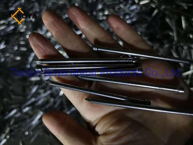 Bright Polished Bullet Head Nails Finishing Nails Headless Nails