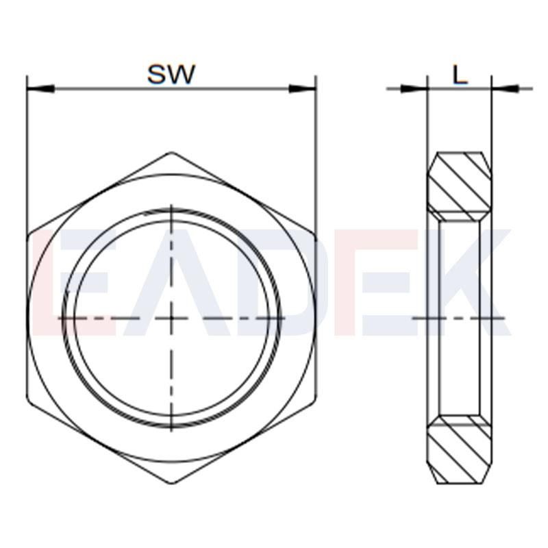 Stainless Steel Hex Nuts Stainless Steel Hexagon Head Nuts