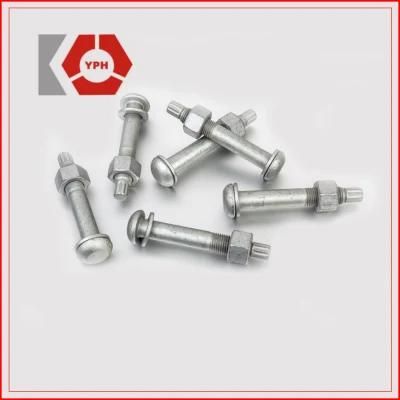 BS Zinc Plated Round Bolt