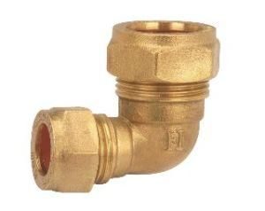 Brass Reducing Pipe Fittings 90degree Elbow Bend Reducer Connector