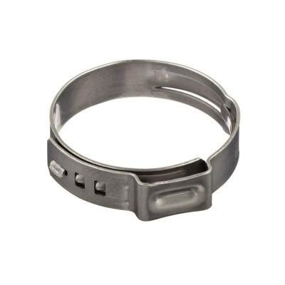 Single Ear Round Ring Safety Hose Clamp Sizes Chart