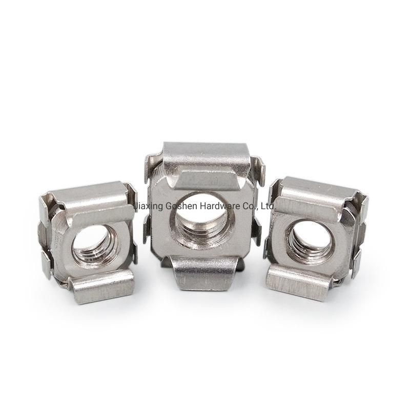 M4 DIN Standard Stainless Steel Castle Cage Nuts