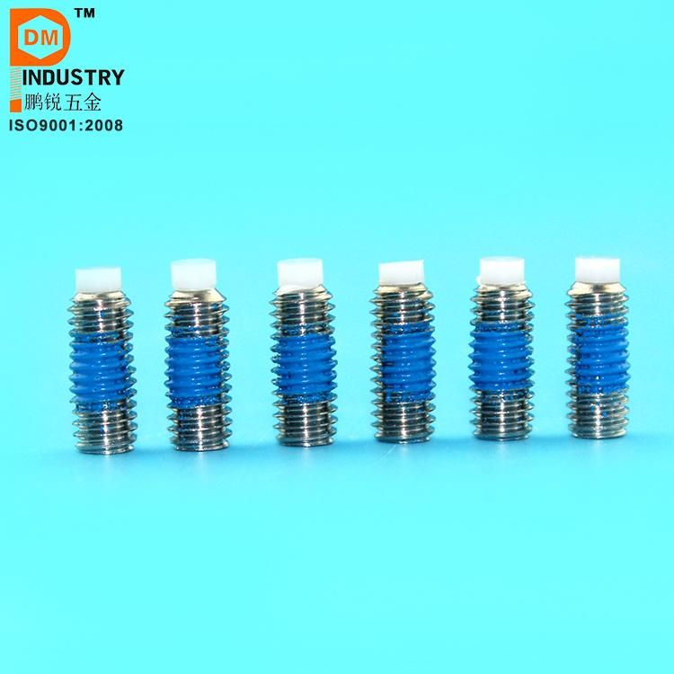 Stainless Steel Soft Nylon Tip Socket Set Screw Brass Tip Set Screw Set Screw with Soft Tip Set Screw with Nylon Tip Hex Head Set Screw Hex Socket Set Screw