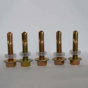 Hex Head Screw with Zinc Plated 8# *1&prime;&prime;, 1 1/2, 2&prime;&prime;, High Quality