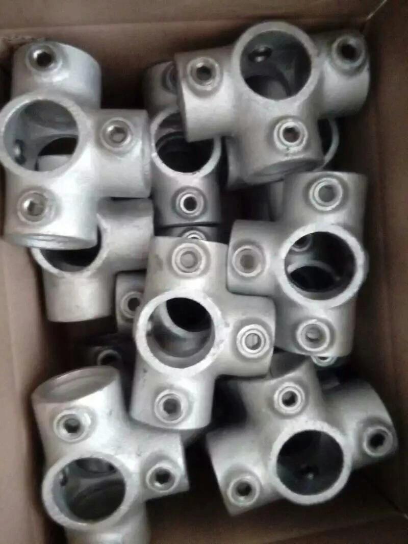 3/4" 26.9mm Hot Dipped Galvanized Cast Iron Fast Key Fittings Clamps