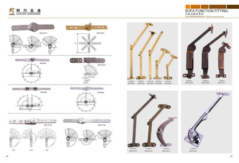 Sofa Hinge for Furniture Hardware Fitting (29010053)
