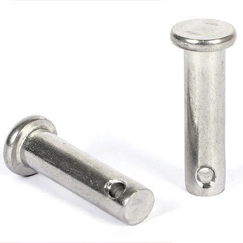 Stainless Steel Safety Lock Clevis Pins with Head Flat Head Pin with Hole