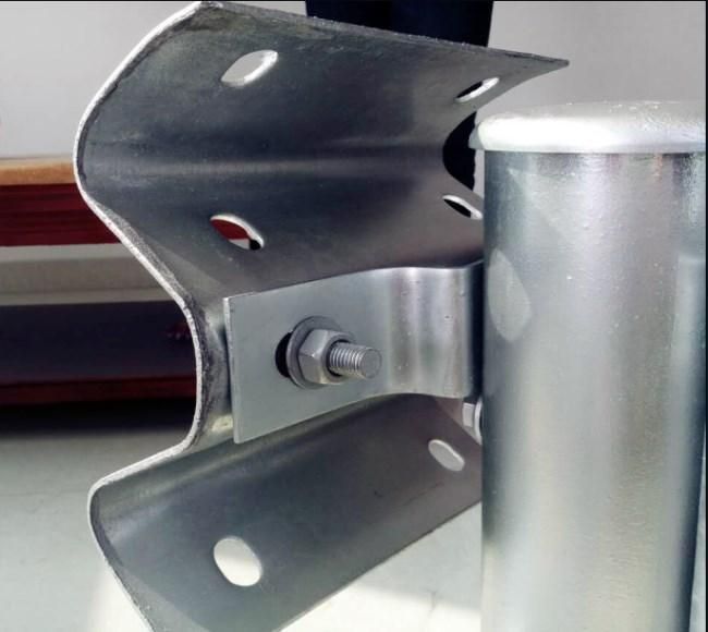 Guardrail Bolt with Tenon, Highway Guardrail Fastener H. D. G Hot DIP Galvanized Carbon Steel Guardrail Splicing Bolt with Nut
