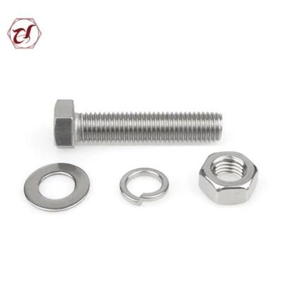 Stainless Steel Hex Bolt /DIN933 Hex Bolt/A2 Hex Bolt/A4 Hex Bolt