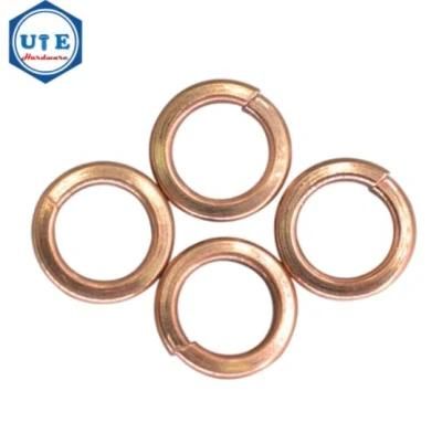 DIN127 Brass Spring Washer Bronze Copper Brass Split Spring Lock Washer M2.5 M3 M4 M5 M6 M8 M10 M12