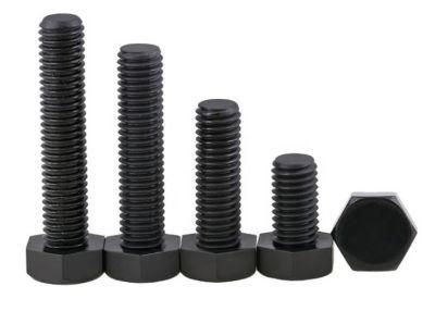 China Wholesale Fastener Hardware M40 M28 M16 Hex Flange Black 8.8 Gradestandard Size High Tensile High Strength Plow Track Shoe Bolts and Nuts