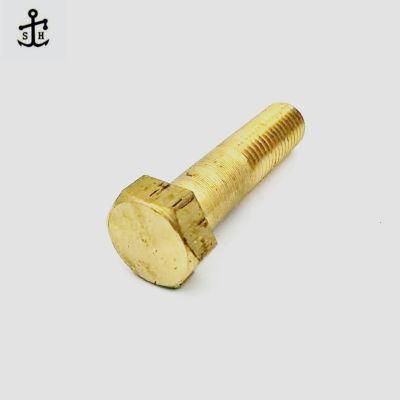 Spare Parts Brass American Standard ANSI/ASME B Metric Hex Head Bolts Made in China