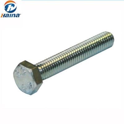 Carbon Steel Ruspert Coated Hexagon Set Screws with Flat Point