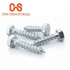 Zinc DIN571 Steel Stainless Bolts M6 M20 M16 Bolt Hex Coach Lag Screw