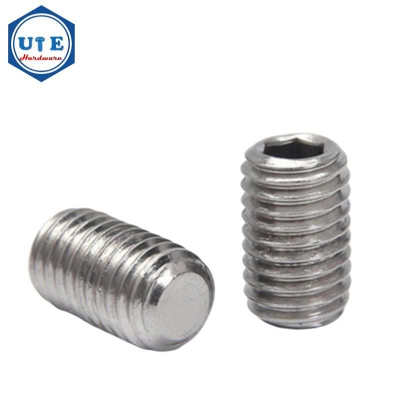 DIN916 Cup Point Brass Hex Socket Set Screw M3 M4 M5 M6 M8