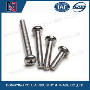 Jisb1111p Stainless Steel Cross Recessed Round Head Screw