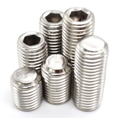 M2X6 Stainless Steel DIN916 Hex Socket Head Grub Set Screw