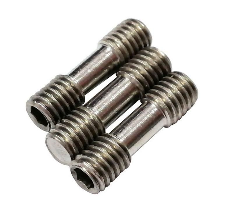 Special Double Allen Socket Stainless Steel Flat Point Set Screw