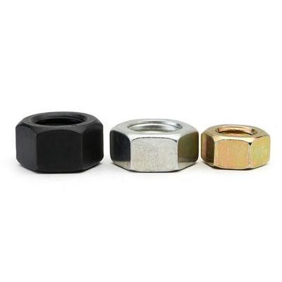 High Quality Carbon Steel DIN934 Yellow Zinc Plated Hex Nut