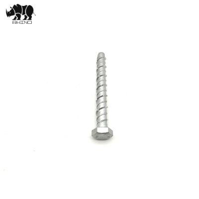 All Kinds of Concrete Screws Hex Head Ruspert Coating Concrete Bolt Screw