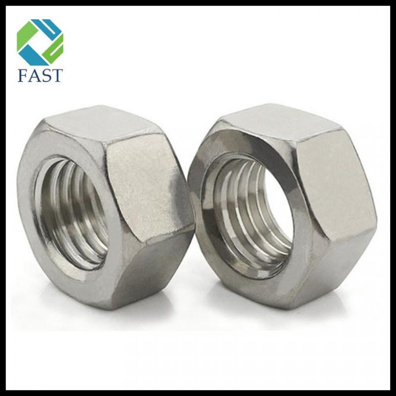 Made in China Stainless Steel Hex Nut Hexagon Nut DIN934